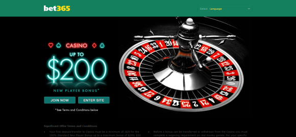 Casino at bet365