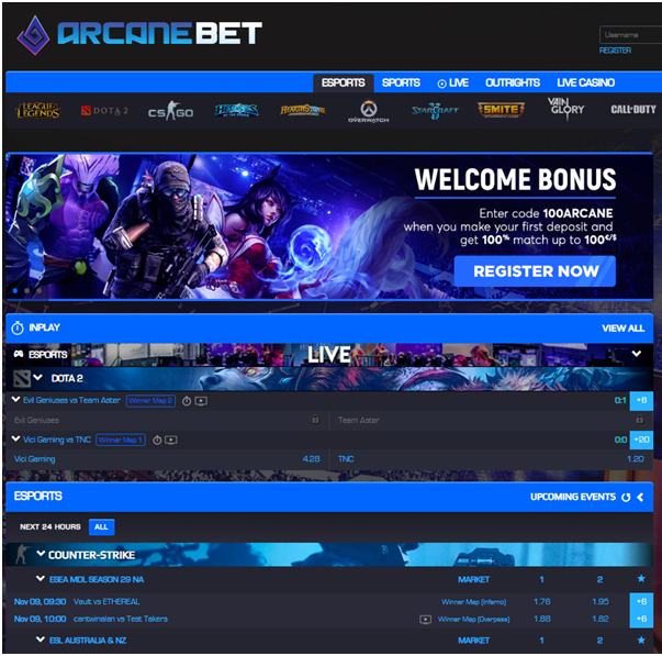 Esports online Australian casinos