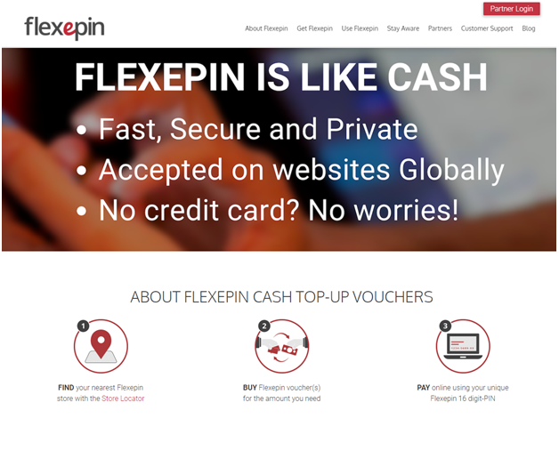 Flexepin  online casinos
