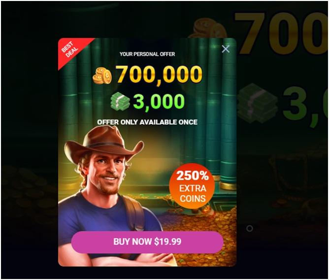 Free coins at Funrize