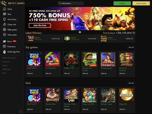 Rich casino online casino pokies games to play